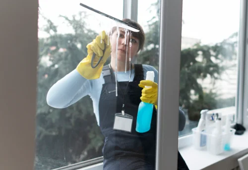 Nettoyage de vitres intérieures et extérieures à Andolsheim